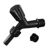 TORNEIRA PARA JARDIM PRETA