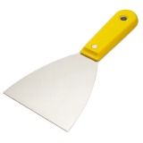 ESPATULA ACO POLIDO 6CM CABO PLASTICO - WORKER