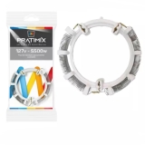 1B - RESISTÊNCIA SIMILAR BELLA DUCHA 4T C/ SUPORTE 127V/5500W - PRATIMIX