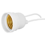 BOCAL PENDENTE C/ RABICHO BRANCO E27