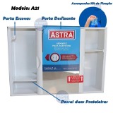 ARMARIO BANHEIRO 46,5CM X 9,5CM X 32CM - ASTRA