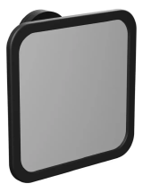 ESPELHO ARTICULADO PRETO FOSCO - ASTRA