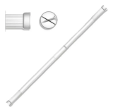 VARÃO DE CORTINA BOX AÇO 1.05X1.18M - SECALUX