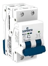 DISJUNTOR 2P 50A 6KA - SOPRANO