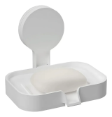 SABONETEIRA BRANCA C/ ADESIVO - ASTRA