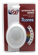 LUZ NOTURNA LED AUTOVOLT 127V/220V