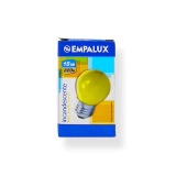 BOLINHA  AMARELA INCANDESCENTE 127V 15W  - EMPALUX